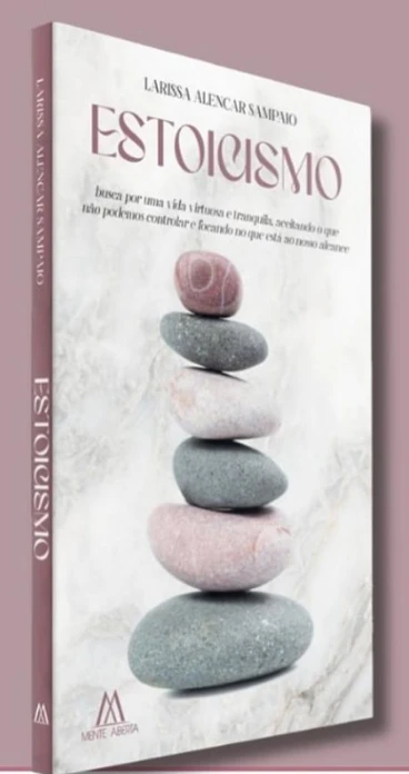 Capa do Livro Estoicismo escrito por Larissa Alencar
